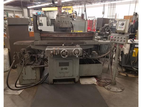 DoAll Model D10-1 Reciprocating Horiz Spindle Surface Grinder, S/N: 10