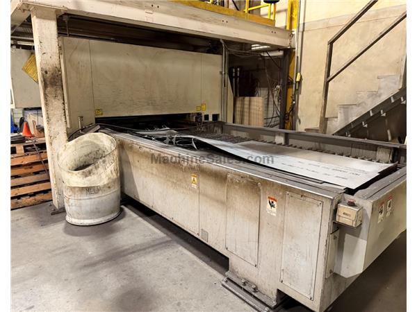 2007 - 4000 Watt Mitsubishi 3015LVP CNC CO2 Laser w/Chiller,Dust Collector