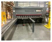 12' x3/8" Cincinnati CNC Hydraulic Shear, 45 SPM, Squaring Arm,Pwr