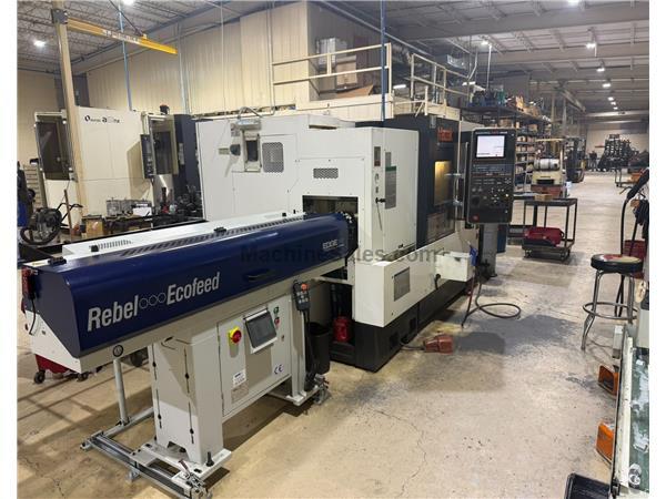 MAZAK QTN-250 II CNC LATHE, Mazatrol Matrix CNC, Collet Chuck, 24" Swi