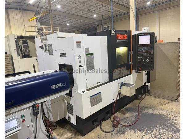 MAZAK QTN-200 II CNC LATHE, Mazatrol Matrix Nexus CNC, 8" 3-Jaw Chuck
