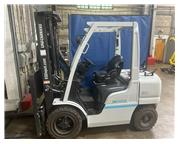 6000lb Unicarriers Propane Forklift, Model MUG1F2A30LV, 60" Forks, 202