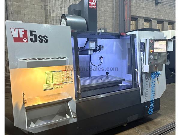 Haas VF-5SS CNC Vert Machining Center, Haas CNC, 52" x23" tbl, XY