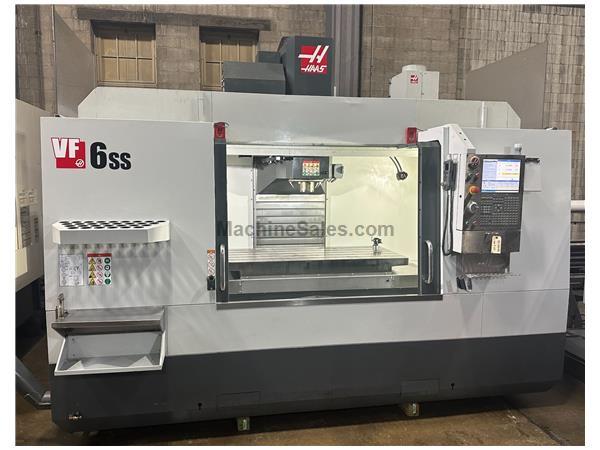 Haas VF-6SS CNC Vert Machining Center, Haas CNC, 64" x28" tbl, 20