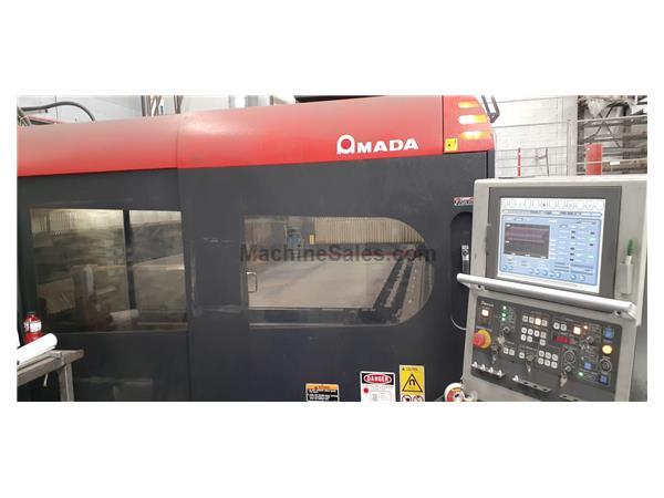 2011 - 4000 Watt Amada LC-3015F1NT CNC CO2 Laser w/ Tower Loader