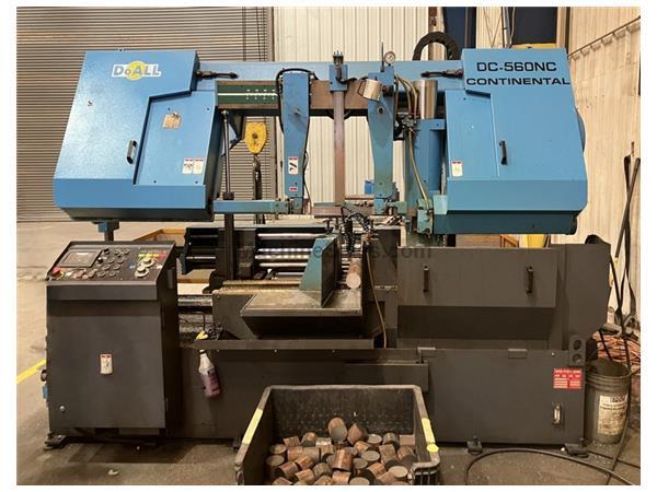 2022 DoALL Horizontal Band Saw, Model: DC-560NC RTR# 5123600-01