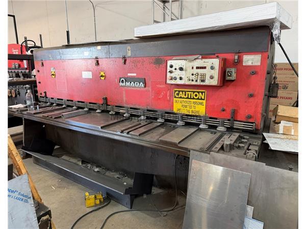 1/4" x 10' Amada M-3060 Mechanical Shear