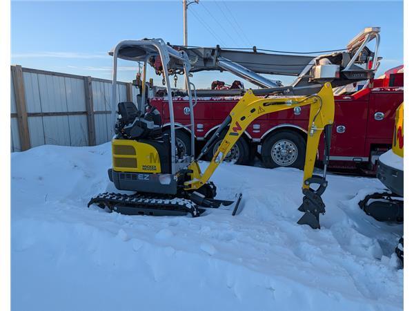 2024 Wacker Neuson EZ17 Compact Excavator RTR# 5113710-01