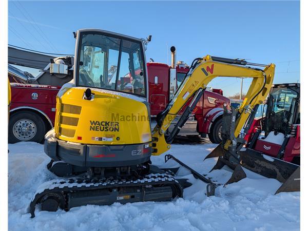2023 Wacker EZ36 Compact Excavator w/EROPS RTR# 5113710-02