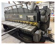 12' x 3/8" Cincinnati 2512G Shear, 36" FOPBG, 13' Sq. Arm