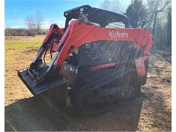 2019 Kubota SVL75-2 Compact Track Loader RTR# 5113577-01