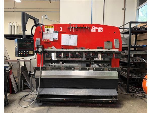 1986 - 88 Ton Amada RG-80 CNC Press Brake