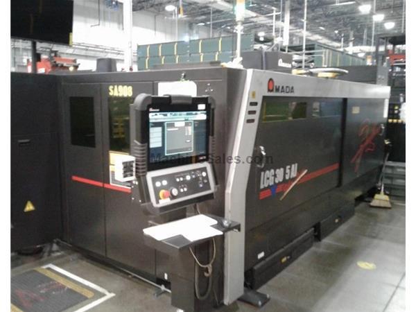 2016 - 2,000 Watt Amada LCG-3015AJ CNC Fiber Laser