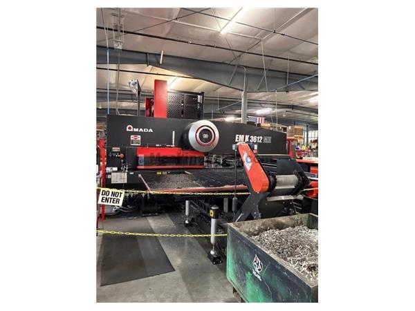 2019 - 33 Ton Amada EMK-3612-MII Servo Driven Turret Punch