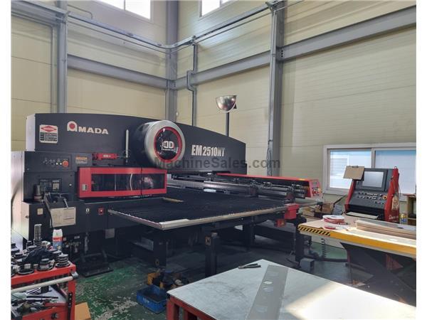 2014 - 22 Ton Amada EM-2510NT Servo Driven Turret Punch **Located in Korea*