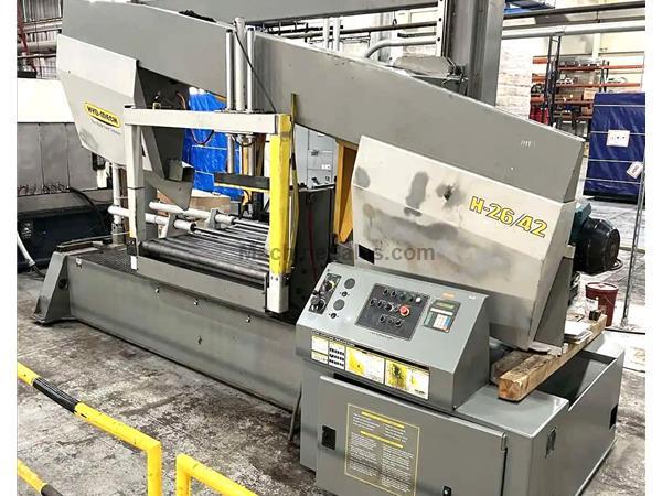 HYD-MECH H-26/42 Horizontal Dual Column Band Saws