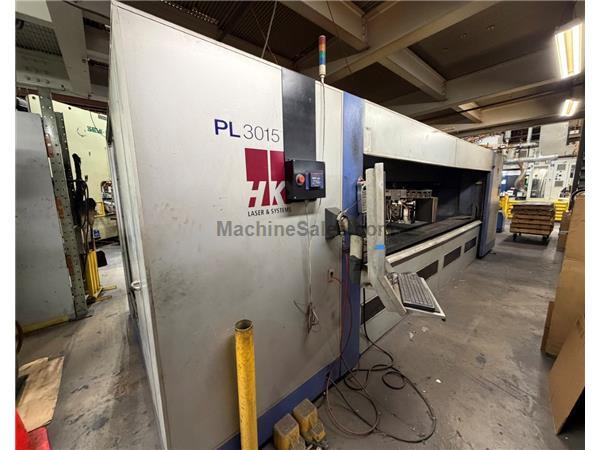 2014 - 4000 Watt HK PL3015 CNC Fiber Laser Cutting System