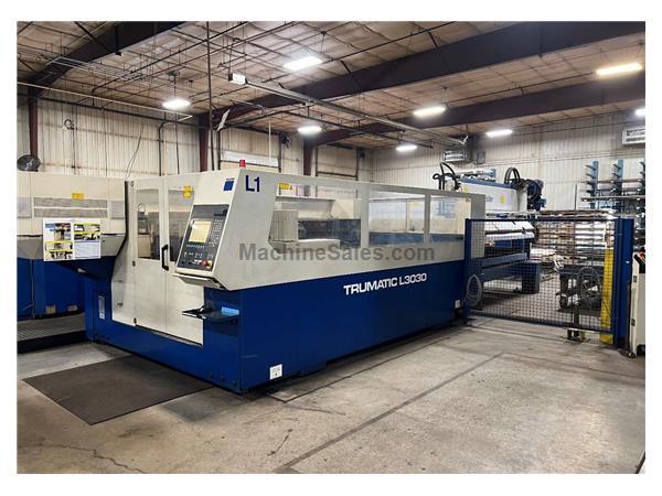 Trumpf TruMatic L-3030 4000-Watt CO2 Laser Cutting System