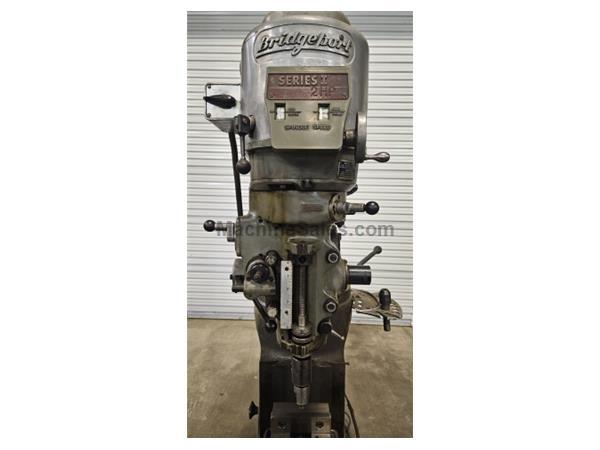 Bridgeport Series 1 Knee Mill, Table: 9" x 42" Bridgeport Series 1 Knee Mill, Table: 9" x 42"