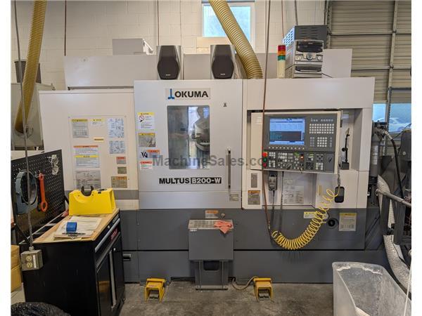 2008 Okuma MULTUS B200-W Multitasking CNC Mill-Turn Center