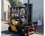 2016 Yale GLP060VX 6,000 Capacity Forklift, Open ROPS, Side Shift, Hour Met